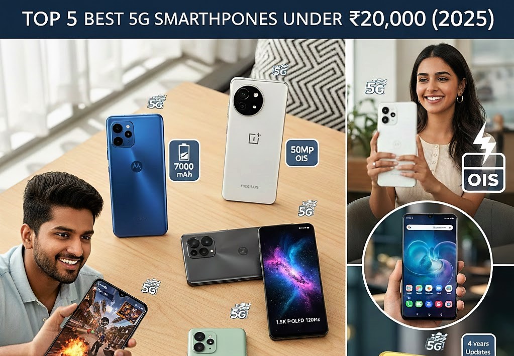 ₹20,000-க்குள் சிறந்த 5G ஸ்மார்ட்போன்கள்